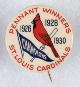 PIN St Louis Cardinals Pennant Winners